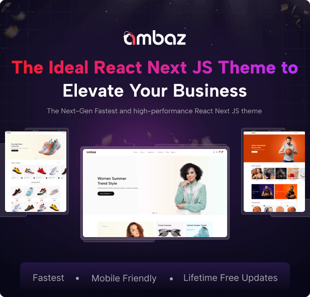 Ambaz - Multipurpose eCommerce Nextjs Template