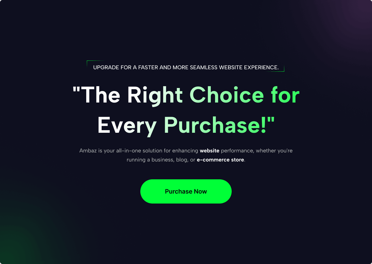 Ambaz - Multipurpose eCommerce Nextjs Template