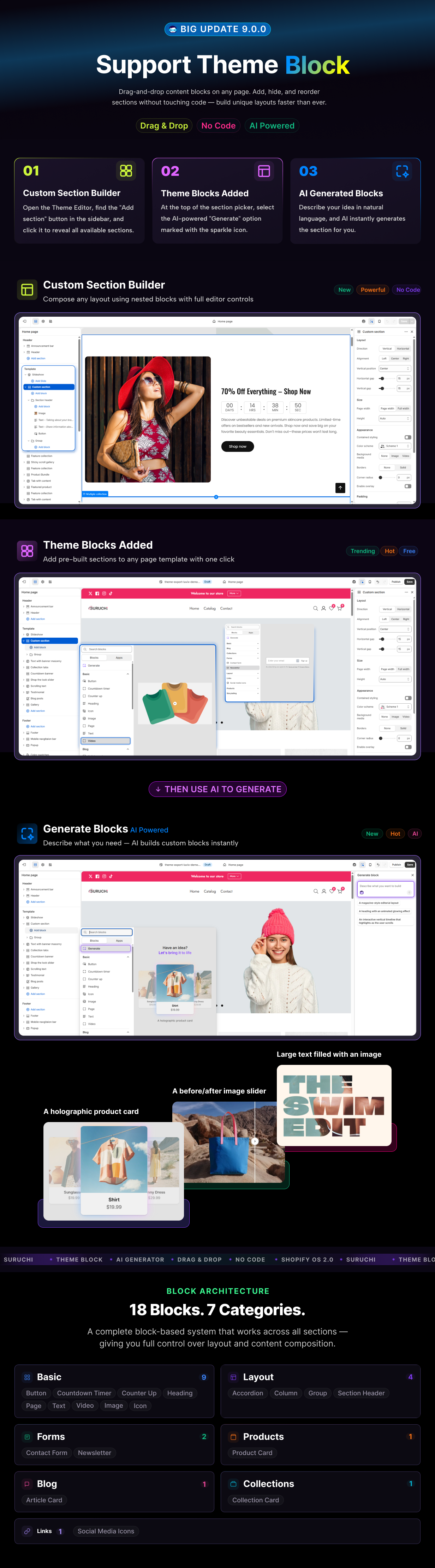 Suruchi - Multipurpose Shopify Theme OS 3.0 (Theme Block)